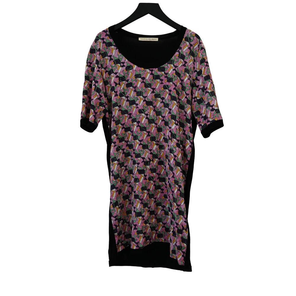 Balenciaga.Paris Geometric Patterned Mini Dress Size FR 36 / Approx. US 4